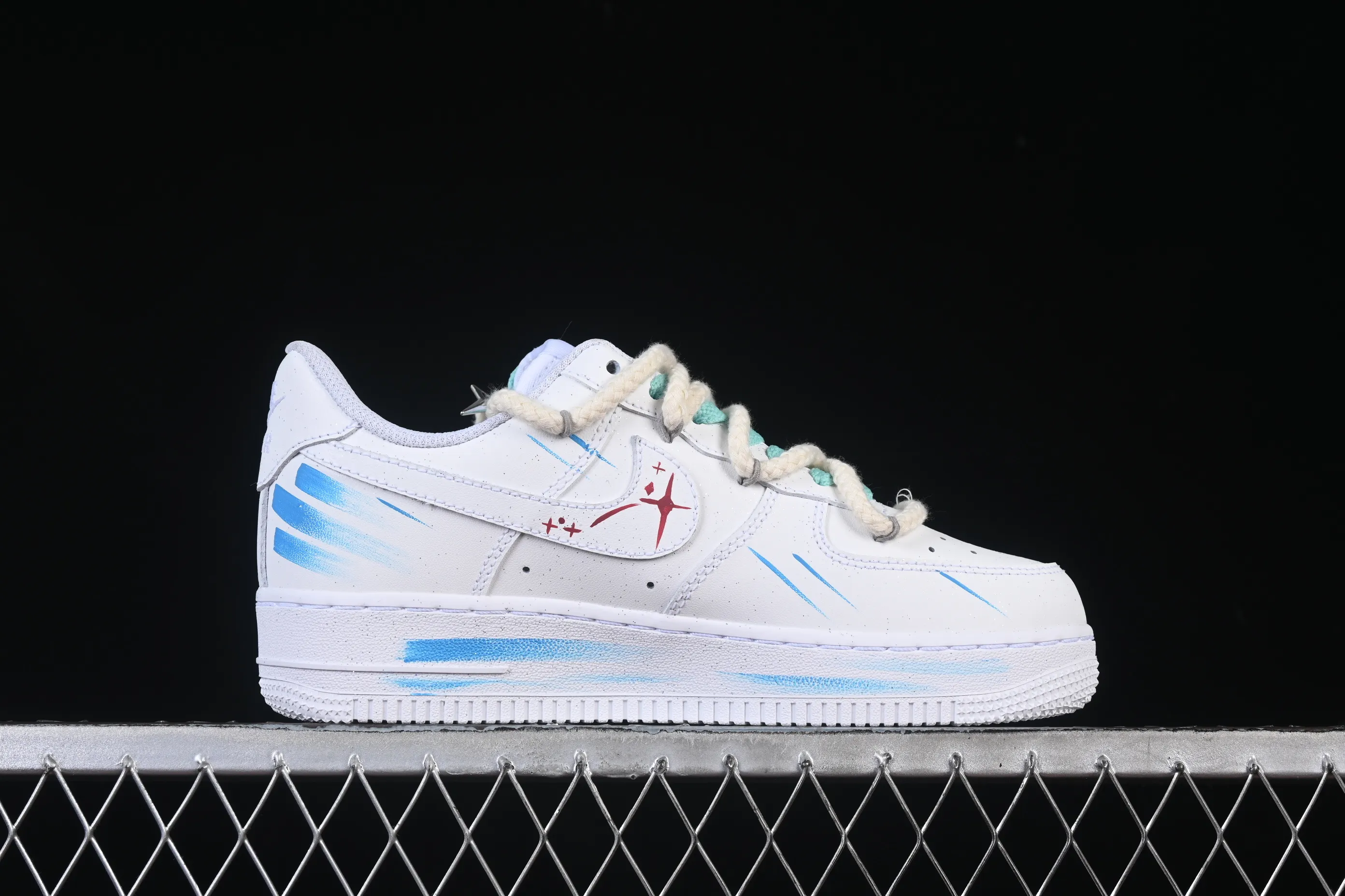 All categories Nk Air Force 1 Air Force series Nk Air Force 1 Low Air Force low-top Nike Air Force 1'07 Low "Aries" Hand-painted graffiti twelve constellations series Aries Air Force One low-top casual sneakers Constellation 321-419